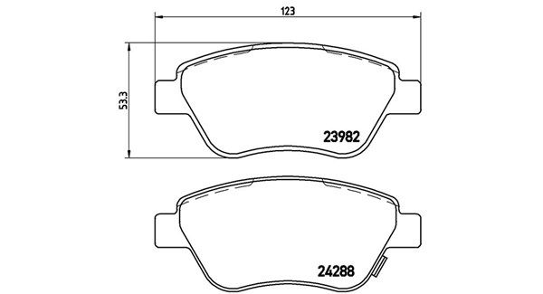 MAGNETI MARELLI Комплект тормозных колодок, дисковый тормоз 363700459051